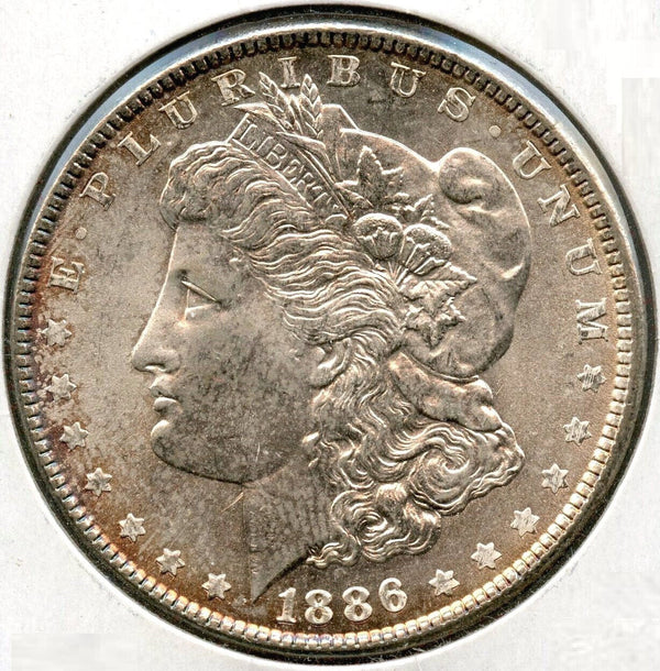 1886 Morgan Silver Dollar - Philadelphia Mint - Uncirculated - CA336
