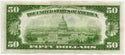 1934 $50 Federal Reserve Note - Bank of Chicago Illinois Currency - E53