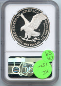 2022-W Proof Silver Eagle 1 oz NGC PF70 Ultra Cameo First Releases - CA29