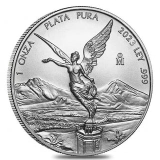 2023 Mexico Libertad 1 Oz 999 Silver Coin Mexican Plata Onza BU Uncirculated