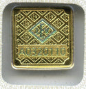Schloss Guldengossa 9999 Fine Gold 1 Gram Geiger Ingot Bar Medal Germany - B225