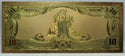 1902 $10 First National Bank Connersville Novelty 24K Gold Plated Note 6