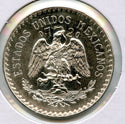 1940 Mexico Un 1 Peso Silver Coin .720 Uncirculated Moneda Plata - JN968