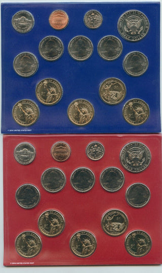 2015-P & D US Uncirculated Mint Set 28 Coin Set United States Philadelphia