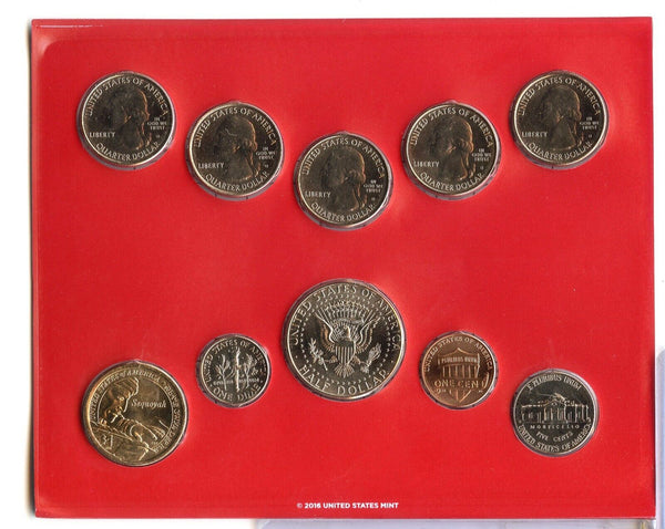 2017 Uncirculated US Mint 20-Coin Set OGP United States Philadelphia and Denver