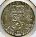 1957 Netherlands Silver Coin 1 Gulden - G870