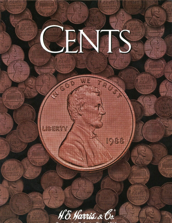 Coin Folder Cents & Pennies - Indian Lincoln Wheat - Harris Album 2676 Penny set