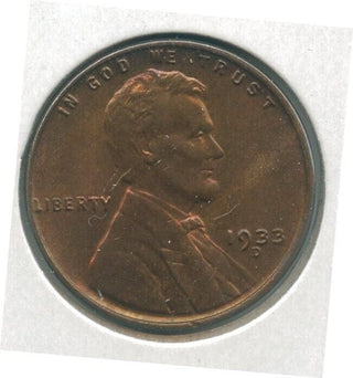 1933 D Lincoln Wheat Cent 1C Denver Mint - ER252