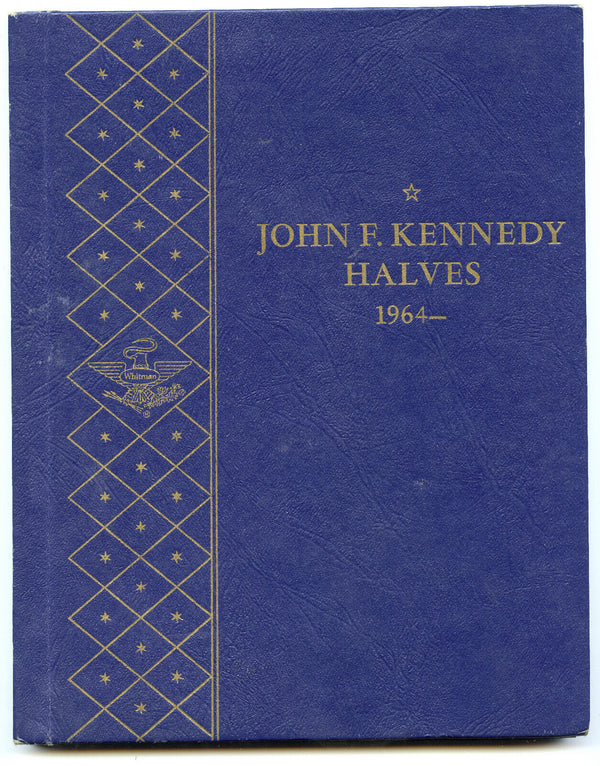 John F. Kennedy Halves 1964- Used Whitman Album 9422 -DM816