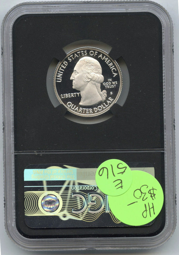 2017-S George Roger Clark Silver Quarter NGC PF70 Ultra Cameo First Release E516
