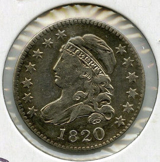 1820 Capped Bust Silver Dime - Large O - DM537