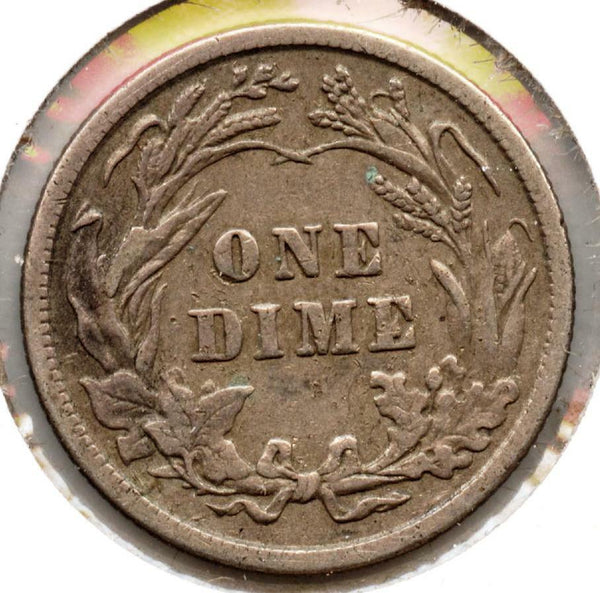 1912 Barber Silver Dime - Philadelphia Mint - MB915