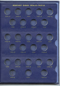 Mercury Dimes 1916 - 1945 Whitman Coin Set Folder 9413 Album - G506
