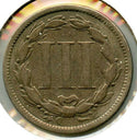 1866 3-Cent Nickel - Three Cents - BX774