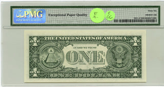 1995 $1 Federal Reserve Star Note Boston PMG 66 Gem Uncirculated Dollar - E06