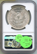 1885-O Morgan Silver Dollar NGC MS63 Certified - New Orleans Mint - A108
