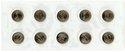 2013 American The Beautiful UNC Quarters Circulating Coin Set P & D Mints DM903