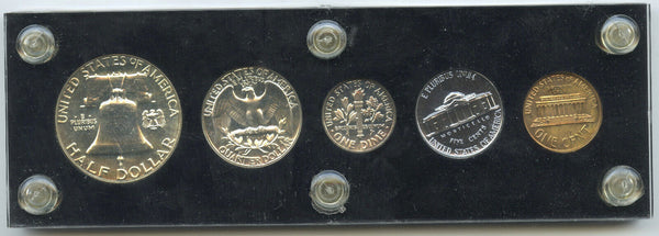1961 United States Proof Coin Set + Capital Holder - G726