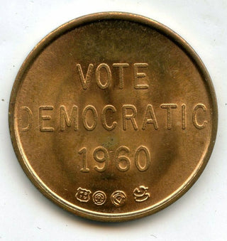 Matt Welsh for Governor Vote Democratic 1960 Token Medal Election Campaign BL57