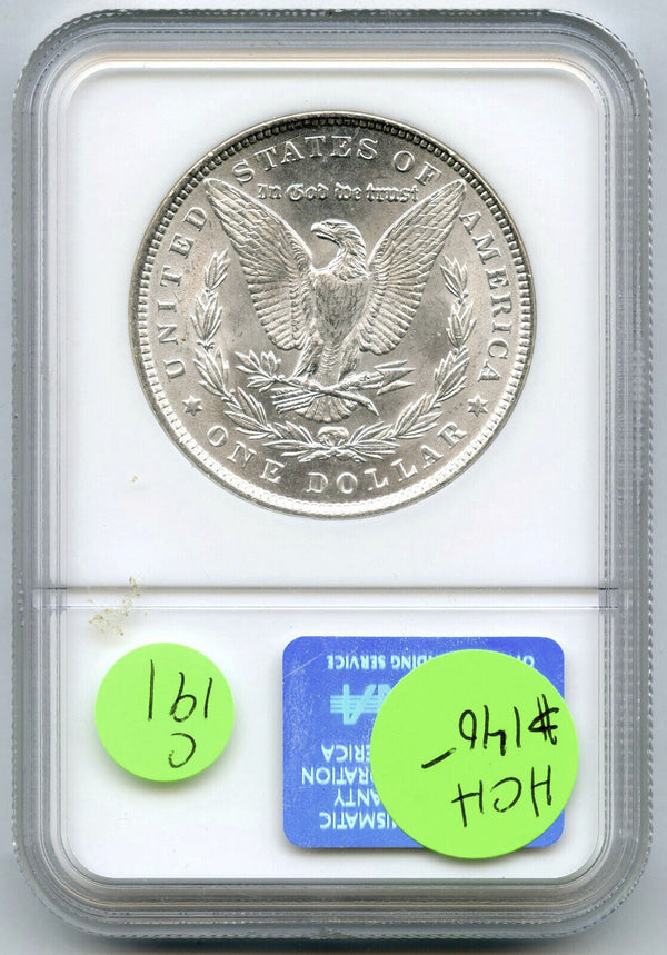 1889 Morgan Silver Dollar NGC MS 64 Certified - Philadelphia Mint - C191
