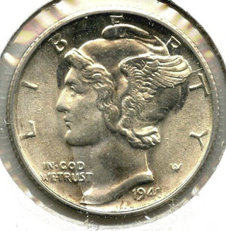 1941-S Mercury Silver Dime - Uncirculated - San Francisco Mint - G820