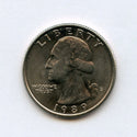 1989-D Washington Quarter $10 Roll BU Uncirculated 40 Coins Denver Mint - JP181