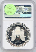 2001 W American Eagle 1 oz Silver Dollar NGC PF69 Ultra Cameo Certified DN108