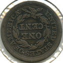 1852 Braided Hair Large Cent Penny  -DM231