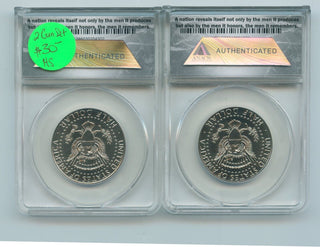 2014P&D Anacs SP69 JFK Half Dollar High Relief 50TH Anniversary 2 Coin Set-ER768