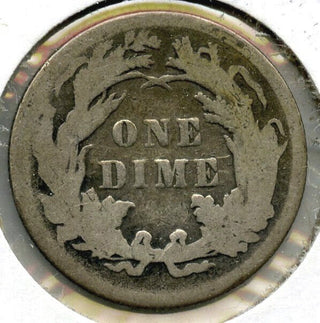 1887 Seated Liberty Silver Dime - Philadelphia Mint - G828