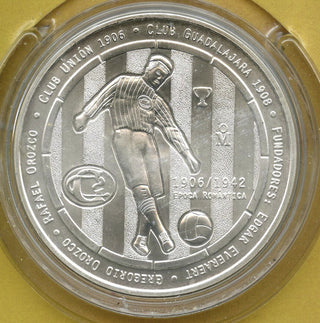2006 Mexico Chivas 999 Silver 1 oz Medal 100 Years Plata Pura Round - G740