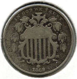 1869 Shield Nickel - Five Cents - C670