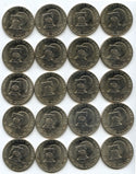 1776 - 1976-D Eisenhower Ike Dollars Type 2 Coin Roll - Bicentennial Denver B365