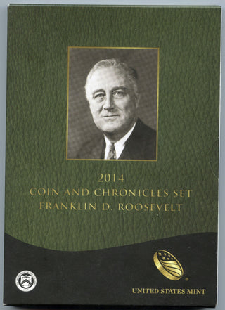 2014 Coin and Chronicles Set Franklin D. Roosevelt United States Mint - DN222