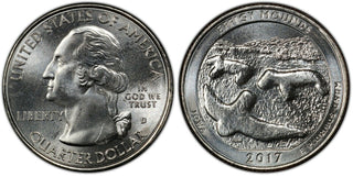 2017-D Effigy Mounds Iowa National Parks NP ATB 25C Unc Quarter Denver mint 072