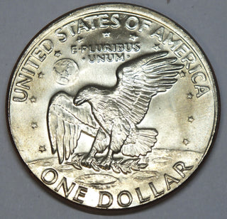 1974-D Eisenhower Ike Dollar - Denver Mint - Off-Center Error - A424