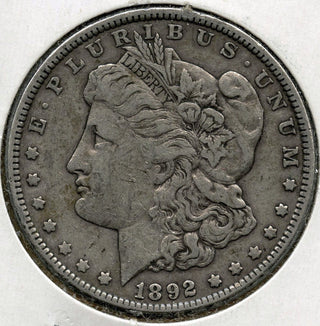 1892 Morgan Silver Dollar - Philadelphia Mint - E529