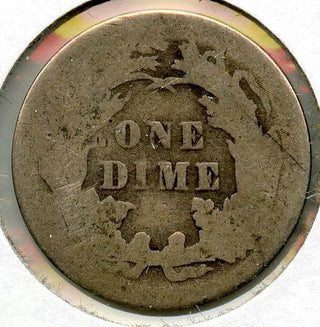 1891 Seated Liberty Silver Dime - Philadelphia Mint - BT345