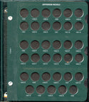 Jefferson Nickels 1938-2002 Intercept Shield Used Coin Album A-0040 -DM208