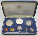 1973 First National Coinage of Barbados Proof Set - Franklin Mint - A450