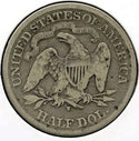 1877-S Seated Liberty Silver Half Dollar - San Francisco Mint - C404