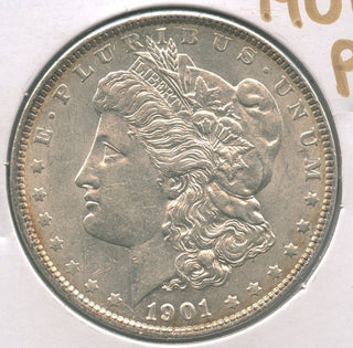 1901-P Morgan Silver Dollar $1 Philadelphia Mint - KR18