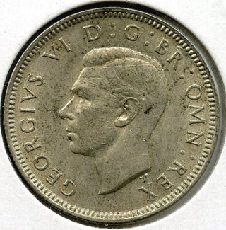 1944 Great Britain Silver Coin - One Shilling - King George VI - G582