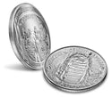2019 Apollo 11 Uncirculated Silver Dollar 19CD Coin 50th Anniversary - H188