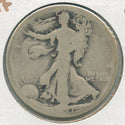 1921-S Silver Walking Liberty Half Dollar 50c San Francisco Mint  - KR289