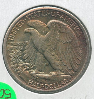 1944-D Silver Walking Liberty Half Dollar 50C Denver Mint - ER509