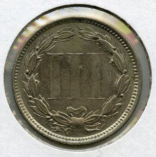 1867 3-Cent Nickel - Three Cents - DM546