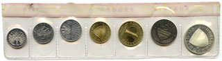 1970 Austria Proof 7-Coin Set - Vienna Mint - E594