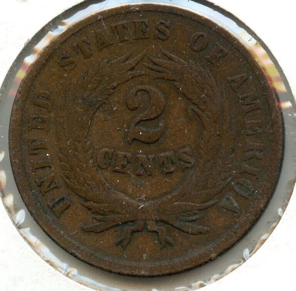 1865 2-Cent Coin - Two Cents - CA635