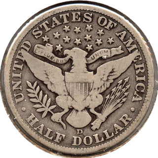 1906-D Barber Silver Half Dollar - Denver Mint - MC88